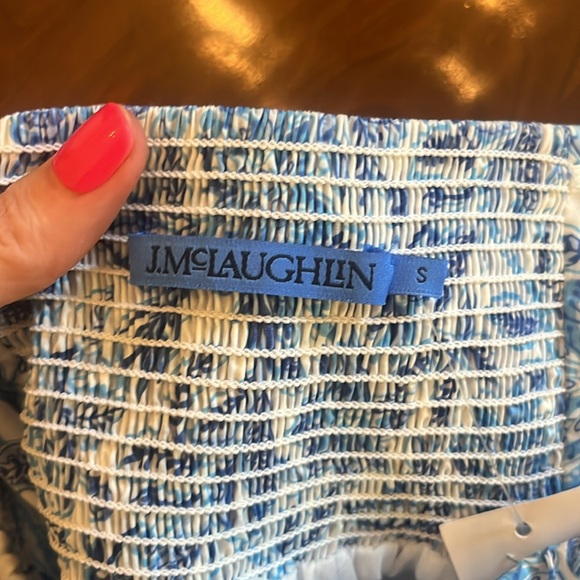 J.McLaughlin Ophelia Cotton Voile Floral Print Tiered Ruffle Maxi Skirt - Picture 10 of 12